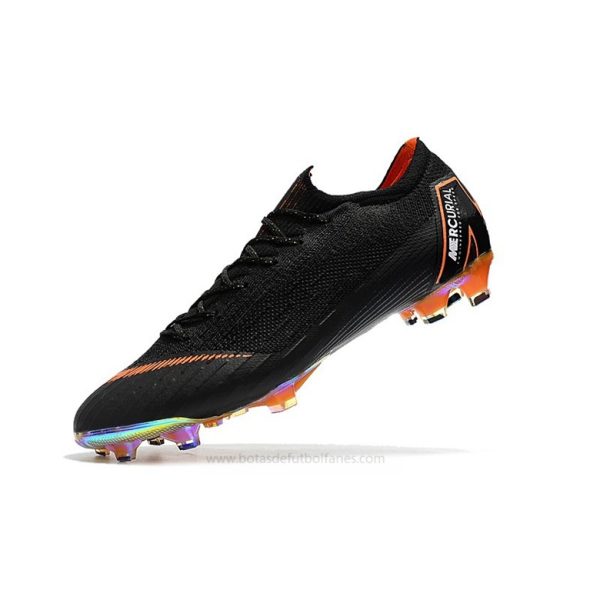 Nike Mercurial Vapor Elite FG para Mujeres Negro Naranja